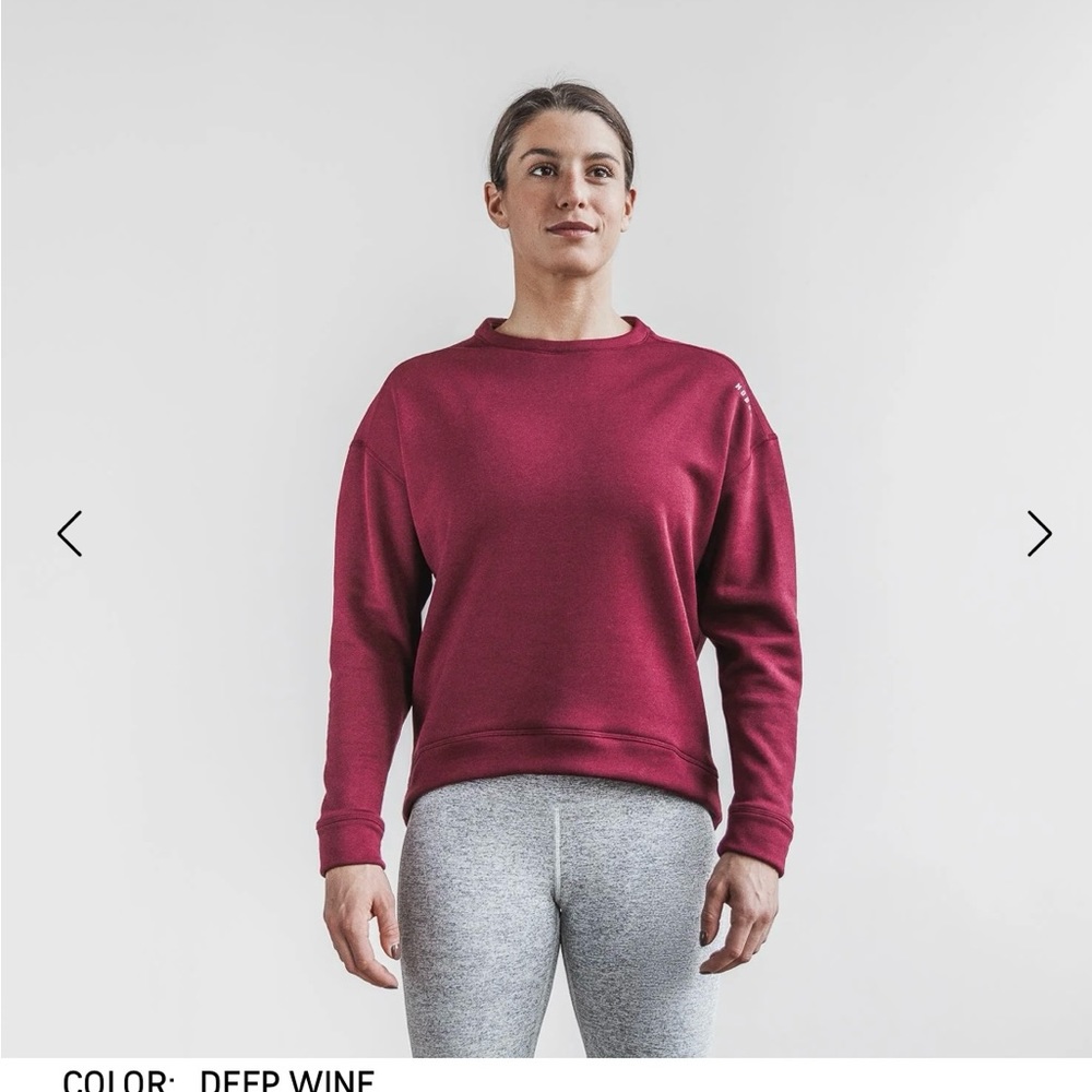 Nobull women’s crew neck sweatshirt. Sz M NWT